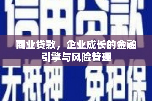 长洲商业贷款，企业成长的金融引擎与风险管理