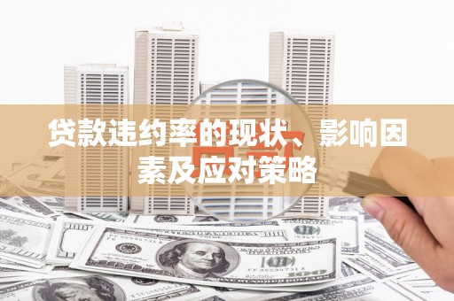 蒙阴贷款违约率的现状、影响因素及应对策略