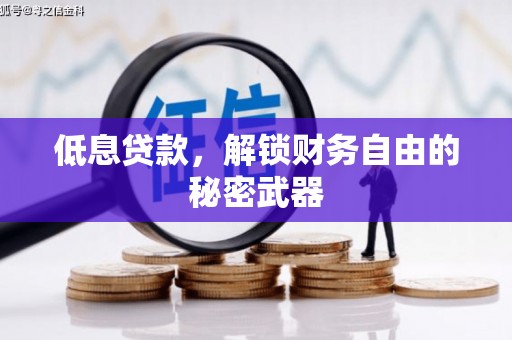 贾汪低息贷款，解锁财务自由的秘密武器