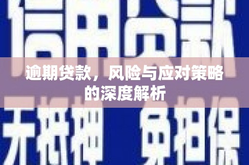 黄梅逾期贷款，风险与应对策略的深度解析