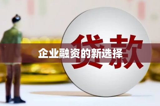 刚察企业融资的新选择