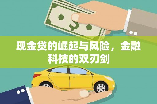青阳现金贷的崛起与风险，金融科技的双刃剑