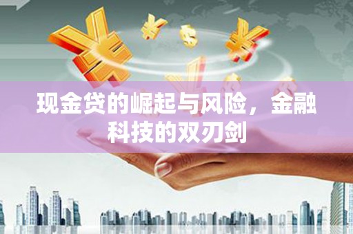 长寿现金贷的崛起与风险，金融科技的双刃剑