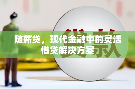 临夏随薪贷，现代金融中的灵活借贷解决方案