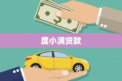 蓬溪度小满贷款