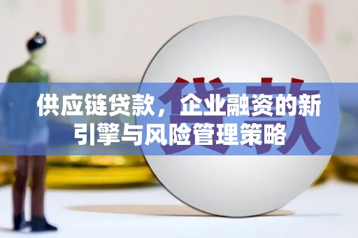 香港岛供应链贷款，企业融资的新引擎与风险管理策略