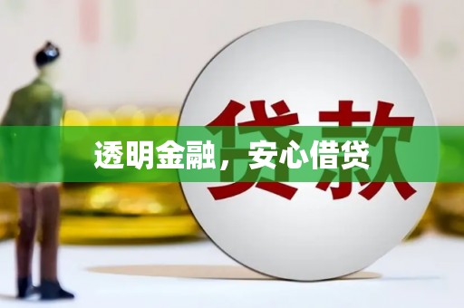 龙川透明金融，安心借贷