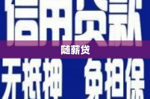 康县随薪贷