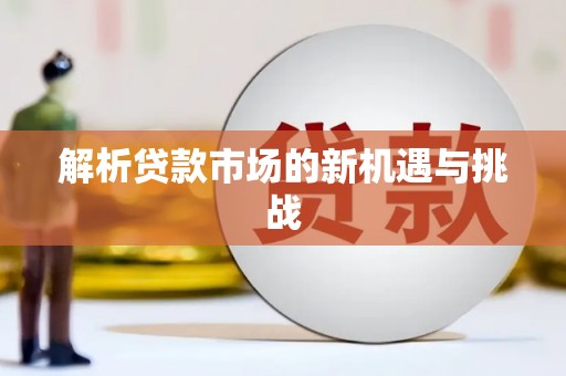中方解析贷款市场的新机遇与挑战